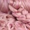 Merino Silk Luxe Tonal Designer Blend. Superfine Merino, Mulberry Silk, Tussah Silk. Top Roving for Spinning or Felting.